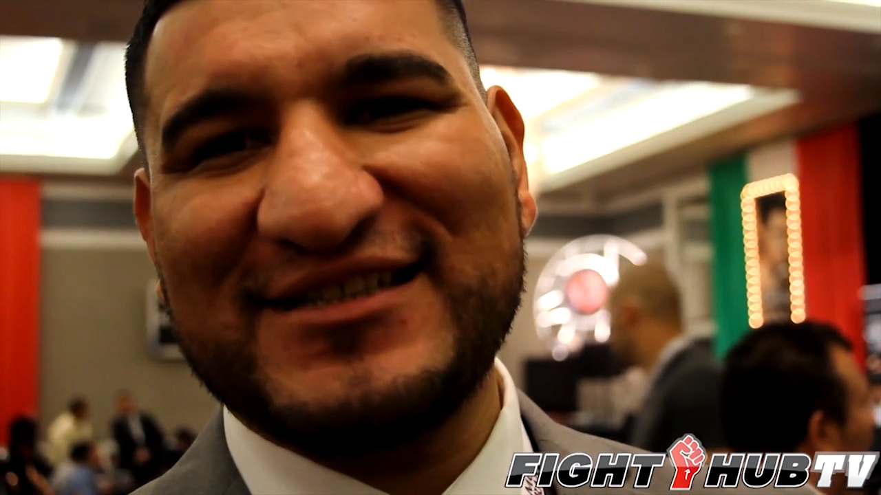 A very trim and slim Chris Arreola shared some time with us over the weekend as he spoke on Saul “Canelo” Alvarez&#39;s win over fellow stablemate Josesito ... - arrerola-